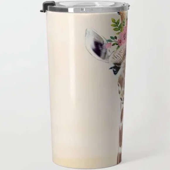 20oz giraffe travel mug - Picture 3 of 6